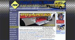 Desktop Screenshot of fleetsaleswest.com